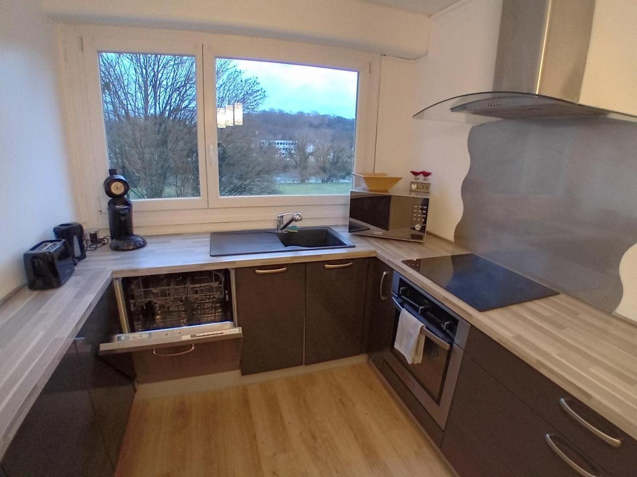 Vue Du Doubs T4 Cosy Tres Bien Situe Daire Audincourt Dış mekan fotoğraf